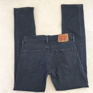 LEVIS 511 grey slim straight men’s jeans(29x32)